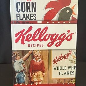 Kellogg's Recipes Cookbook - Red & Cream Home Kitchen Recipes